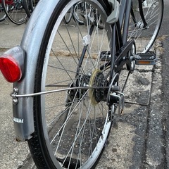 26インチ変速自転車 美品の画像