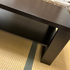 ウォールナットローテーブルの画像