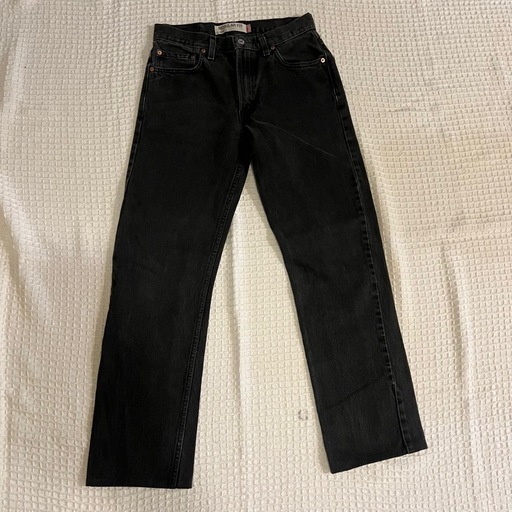 リーバイス505 Levis W30L34ブラックデニム 黒