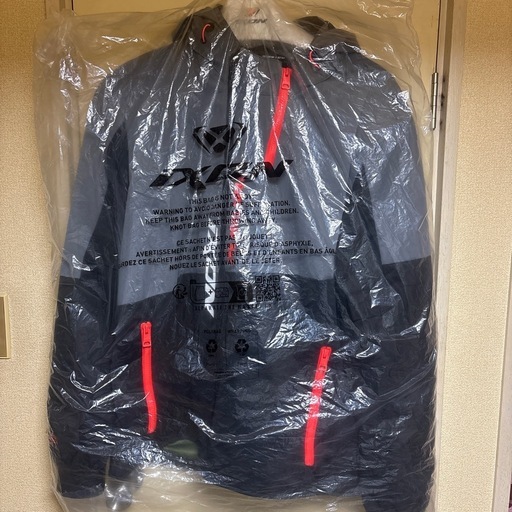 ほぼ未使用品　バイクウェア　IXON イクソン　M-BILMA WR A グレー　レッド3XL   パーカー　ジャンバー　
取寄せ品