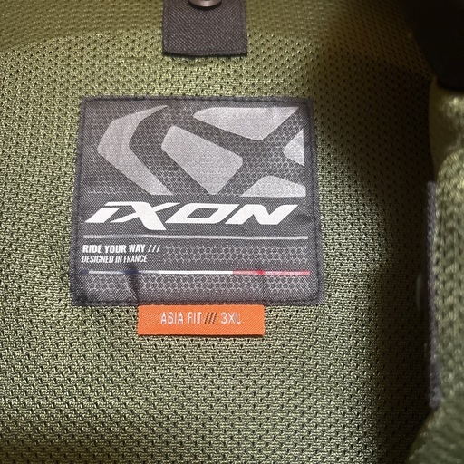 ほぼ未使用品　バイクウェア　IXON イクソン　M-BILMA WR A グレー　レッド3XL   パーカー　ジャンバー　
取寄せ品