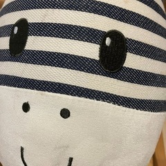 labebe ストライプ柄 馬 ロッキングホース 木馬の画像