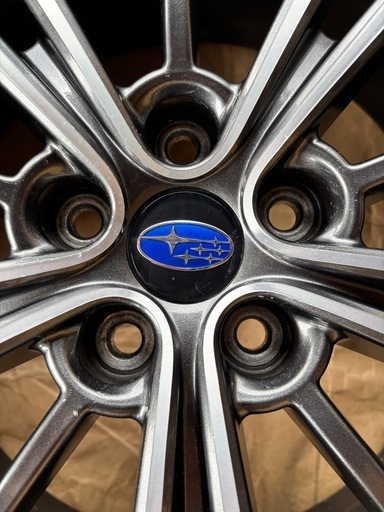 スバルBRZ純正ホイール4本組17×7 PCD100 +48 5Hインプレッサ