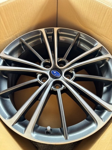 スバルBRZ純正ホイール4本組17×7 PCD100 +48 5Hインプレッサ