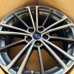 スバルBRZ純正ホイール4本組17×7 PCD100 +48 5Hインプレッサの画像