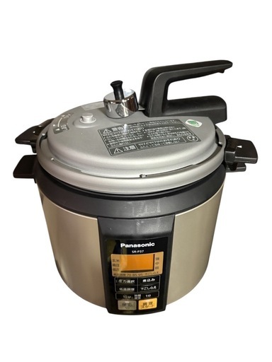 Panasonic 電気圧力なべ SR-P37】3.7L／2019年製
