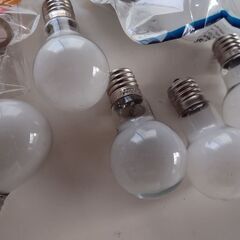 観音寺 E17 電球セット ミニクリプトン球 ４０W 新品中古品の画像