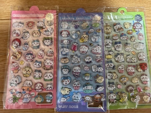 シールや文具雑貨のフリマ