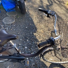 電動アシスト自転車(ジャンク)の画像