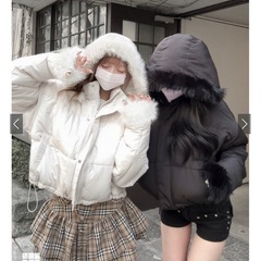 GRL　ファー　ダウンの画像