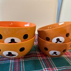 食器、カップ、お茶碗　セット　リラックマ　　の画像