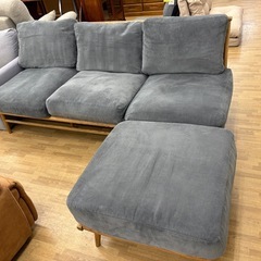 【ドリーム川西店限定】☆ジモティー見たよ割引☆ 3Pソファ GR...