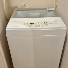 成約済　【受渡1/25まで】 ニトリ製/2019年式/6kg/全自動洗濯機/NTR60の画像