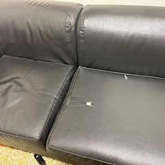 三人掛けソファ　の画像