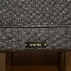 【値下げ】カリモク60 オットマン タープブルー 15,000→12,000円の画像