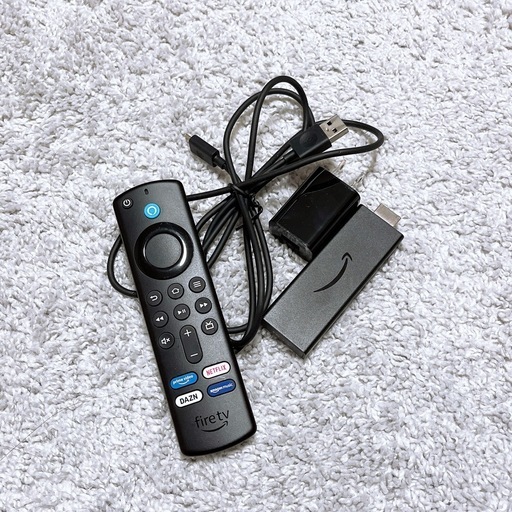 LEDプロジェクター新品とFIRE STICK TV中古セット プロジェクター Amazon Fire TV Stick セット (さば) 仙台の