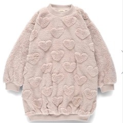 【新品】branshes アソート ボア ワンピース 100cm