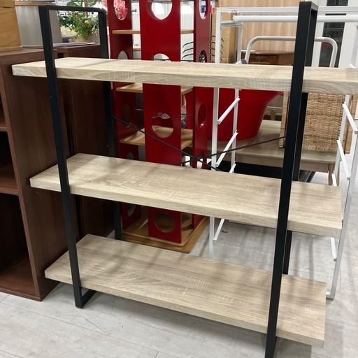 オープンシェルフ ベージュ【トレファク堺福田店】