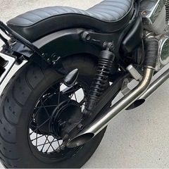 ビラーゴ250  カスタム　アメリカン　バイク　アップハン　コブラシート　スポーツタンク　シーシーバーの画像
