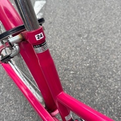24インチ　自転車の画像