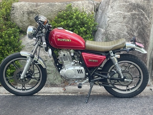 1/6写真更新【不具合車両･引き取り限定】GN125h 初年度登録令和5年
