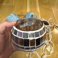 【受渡予定決まりました】
吊り下げプランター　植木鉢の画像