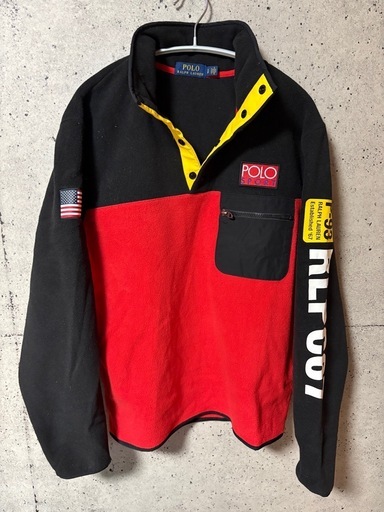 中古　レトロ感　POLO SPORTS FLEECE PULLOVER
