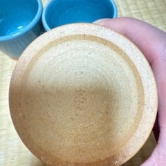 焼物フリーカップ5個セットの画像
