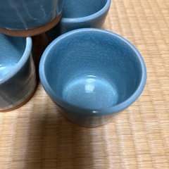 焼物フリーカップ5個セットの画像