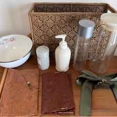 ナチュラル雑貨おまとめ 無印　franc franc nico and… studio clip　本革手帳 の画像