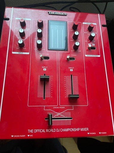 限定カラー】Technics DJミキサー SH-EX1200 ストア レッド DMC