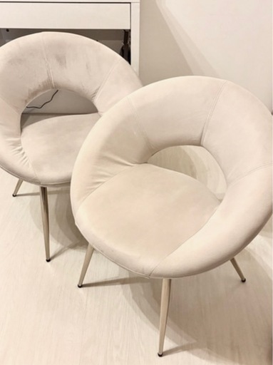 チェア2脚 (aki) 西新宿五丁目の椅子の中古あげます・譲ります