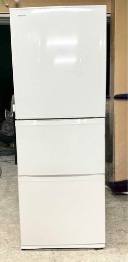配送可能☆】TOSHIBA 東芝 ノンフロン 冷凍 冷蔵庫 330L 2019年製 (想
