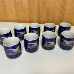 湯呑み　9客セットの画像
