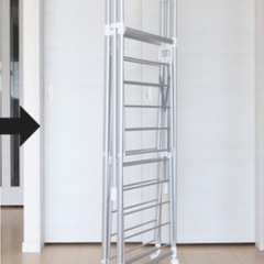 ランドリーラック 折りたたみパタラン の画像