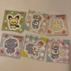 ポケピース シール 6枚