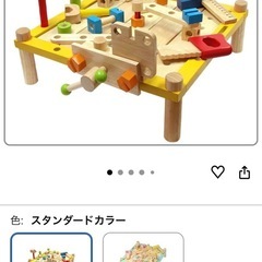 エデュテ　アイムトイ　大工さんごっこ木製玩具の画像
