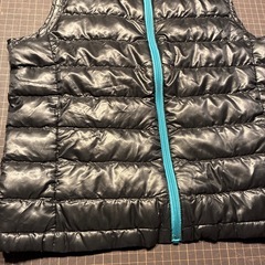 ユニクロ　ダウン　130 ベストの画像