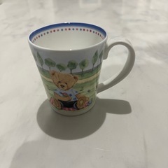 WEDGWOOD ウェッジウッド　ベビースプーン&フォークとベビー用マグカップのセット新品未使用
の画像