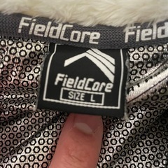 ワークマン　ダイヤフリース裏アルミジャケット　ダイヤホワイト　白　Lサイズ  フィールドコア　白の画像