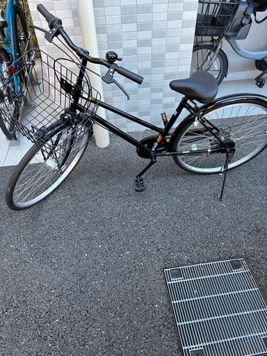 自転車 ダイワサイクル フィッツ　ワイヤーバスケット付き　オートライト　6変速 配送 自転車 ダイワサイクル フィッツ ワイヤーバスケット付き オート