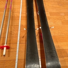 子供用 スキー板&ストックセットの画像