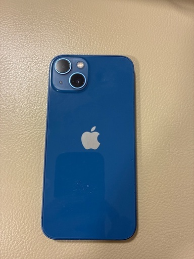 【美品】Apple iPhone 13 ブルー 128GB simフリー