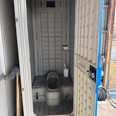 仮設簡易トイレ　小専用　汲取式　引き取り限定の画像