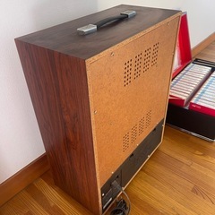 Clarion ポータブル カラオケ KW_1200 テープ 中古の画像