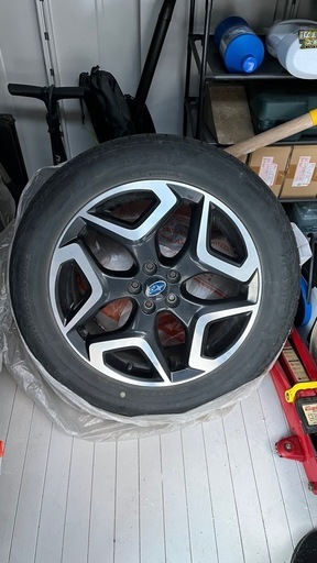 スバル　　ＸＶ　ＧＴ７　純正ホイール　１８インチ