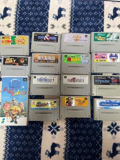 スーパーファミコンソフト15本セット　無人島物語　風来のシレン、トルネコ等