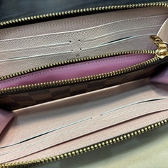 未使用品(傷有)ルイヴィトン　ポルトフォイユ　ラウンドファスナー　の画像