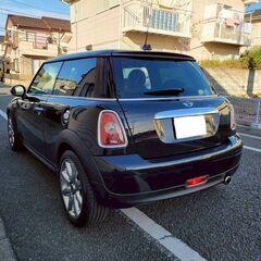 ミニサヴィルロー　100台限定　H22　車検9/7　走行50000ｋ　社外ポータブルナビ　専用カラー　専用クローム17AW＆サイドミラーカバー＆フューエルキャップ　バイキセノンの画像