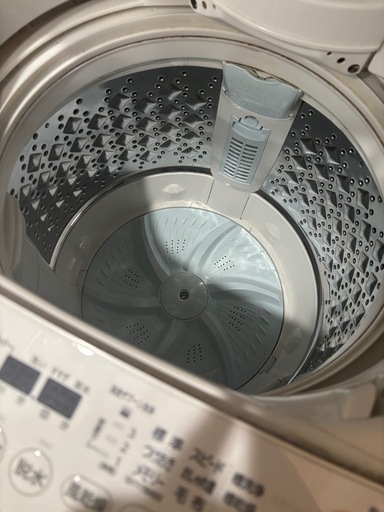 決まりました【東芝】縦型洗濯機　8kg